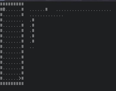 the game running on another tty